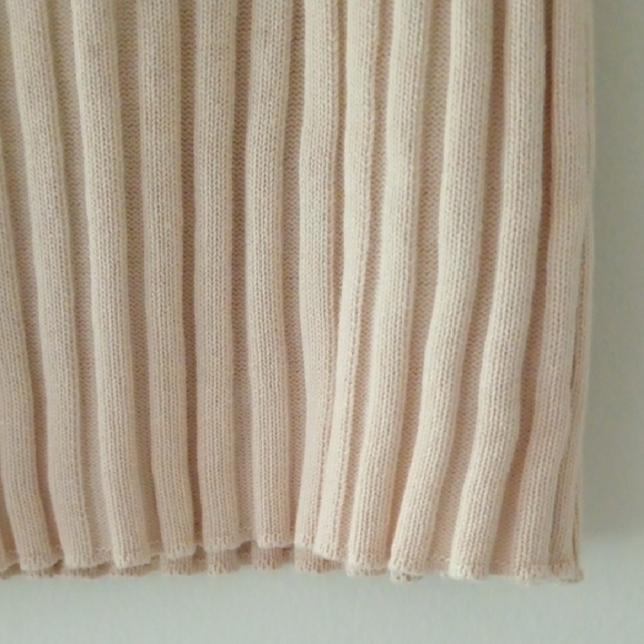 Cream Ribbed Tank Top - Picture 3 of 3